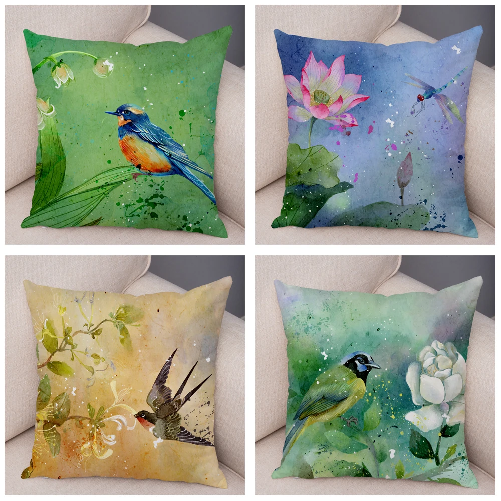 Watercolor Flower Pattern Waterproof Pillowcase Linen Throw Cushion Pillow Cover Oil-proof Cushion Pillow Case Office Decor
Watercolor Flower Pattern Waterproof Pillowcase Linen Throw Cushion Pillow Cover Oil-proof Cushion Pillow Case Office Decor