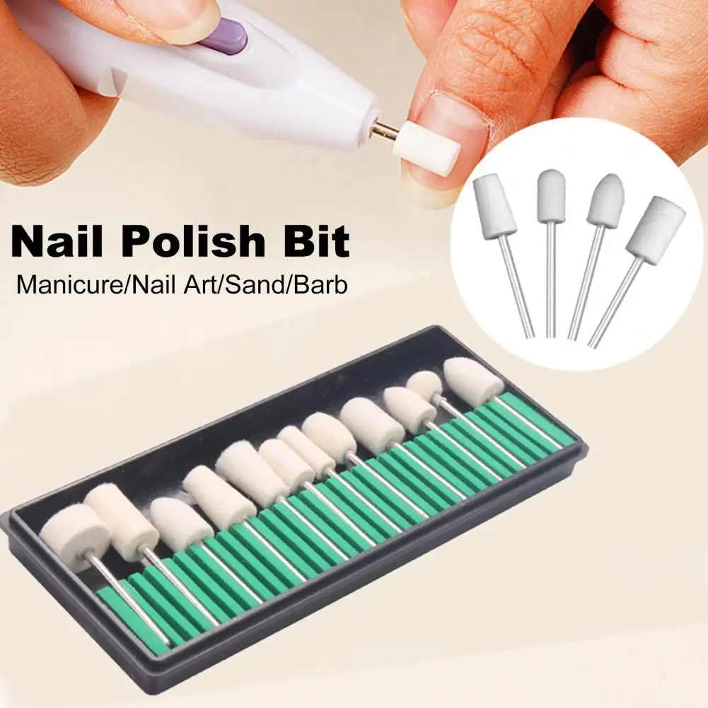 12Pcs/Set Anti-Scratch Nail Drill Bit Removing Cuticle White Drill Bit Electric Manicure Milling Accessories Cutter for Home Use
12Pcs/Set Anti-Scratch Nail Drill Bit Removing Cuticle White Drill Bit Electric Manicure Milling Accessories Cutter for Home Use