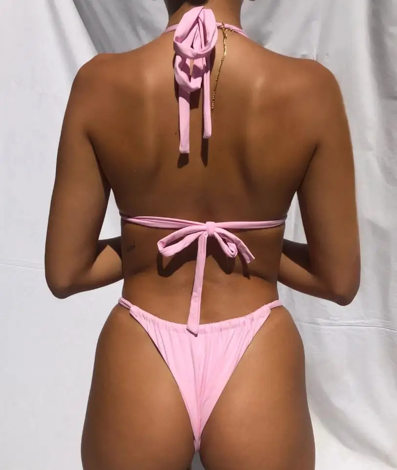 2021 Women Swimsuits Solid Bikini Set Sexy Bras and Panties Swimsuit Two-piece Suit for Swimming Vacation Beach Bandage Biquini
2021 Women Swimsuits Solid Bikini Set Sexy Bras and Panties Swimsuit Two-piece Suit for Swimming Vacation Beach Bandage Biquini