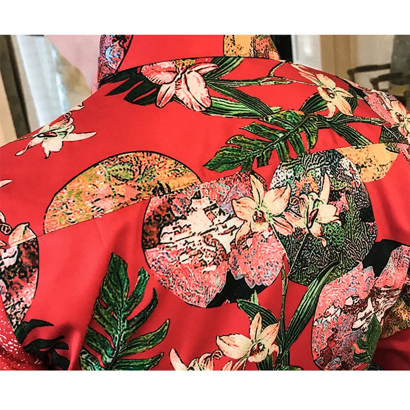 High Quality Red Floral Shirts For Men Clothing Korean Slim Fit Mens Casual Shirts Long Sleeve Nightclub Prom Streetwear V266
High Quality Red Floral Shirts For Men Clothing Korean Slim Fit Mens Casual Shirts Long Sleeve Nightclub Prom Streetwear V266