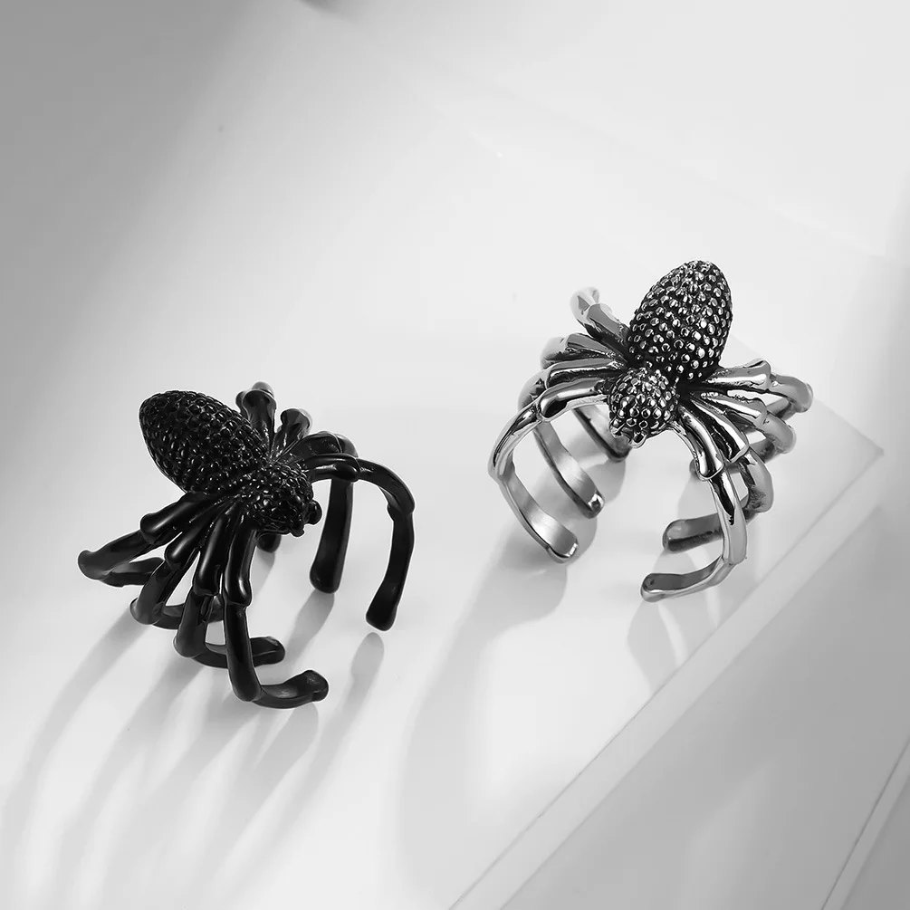 Free Shipping Items Mens Hand Open Rings Animal Retro Poisonous Spider Titanium Stainless Steel Best Presents Father Boyfriend
Free Shipping Items Mens Hand Open Rings Animal Retro Poisonous Spider Titanium Stainless Steel Best Presents Father Boyfriend