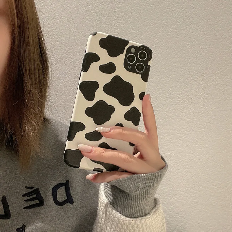 Cartoon Leather Cows Silicone Soft Phone Case For iPhone 7 8 Plus 2020 SE X XR XS Max 11 11Pro Max 12 12Pro Max Pro Mini Case
Cartoon Leather Cows Silicone Soft Phone Case For iPhone 7 8 Plus 2020 SE X XR XS Max 11 11Pro Max 12 12Pro Max Pro Mini Case