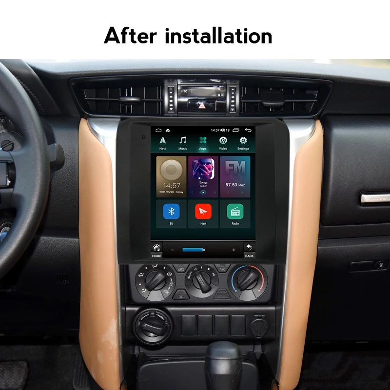 8Core Car Radio Android 11 Multimedia Player For TOYOTA Fortuner/HILUX Revo 2016-2020 GPS 2din Stereo Auto Carplay Intelligent
8Core Car Radio Android 11 Multimedia Player For TOYOTA Fortuner/HILUX Revo 2016-2020 GPS 2din Stereo Auto Carplay Intelligent