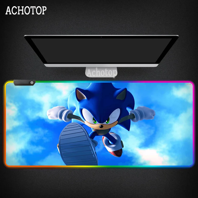 Sonic anime RGB Mouse Pad HD Pattern Office Desk Mat LED Anime Keyboard Computer Large XXL 900x400 Play Mats for csgo Mouse Pad
Sonic anime RGB Mouse Pad HD Pattern Office Desk Mat LED Anime Keyboard Computer Large XXL 900x400 Play Mats for csgo Mouse Pad