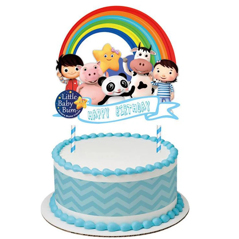Birthday Events Party Decorate Little Baby Bum Theme Cupcake Toppers Happy Baby Boys Shower Cake Flag With Straws 1set/lot
Birthday Events Party Decorate Little Baby Bum Theme Cupcake Toppers Happy Baby Boys Shower Cake Flag With Straws 1set/lot