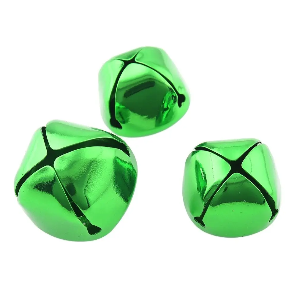 10pcs 24mm 29mm Metal Jingle Bells Loose Beads Green Christmas Tree Hanging Decorations Festival Party Crafts DIY Accessories
10pcs 24mm 29mm Metal Jingle Bells Loose Beads Green Christmas Tree Hanging Decorations Festival Party Crafts DIY Accessories