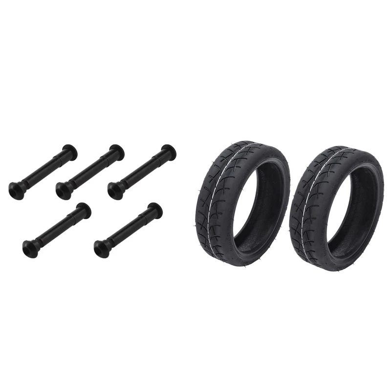 7 Pcs Electric Scooter Accessories: 2 Pcs 8.5 Inch Scooter Outer Tire & 5 Pcs Lock Screw Folding Lock Nut Screw
7 Pcs Electric Scooter Accessories: 2 Pcs 8.5 Inch Scooter Outer Tire & 5 Pcs Lock Screw Folding Lock Nut Screw