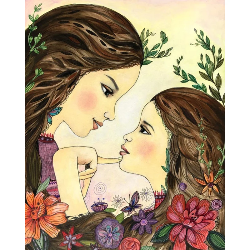 5D DIY Diamond Painting gift for daughter Cross Stitch Diamond Embroidery Mosaic Home Decoration Gift
5D DIY Diamond Painting gift for daughter Cross Stitch Diamond Embroidery Mosaic Home Decoration Gift