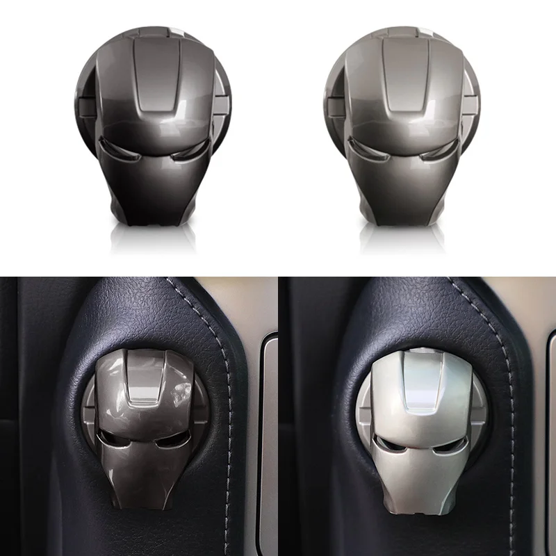 Iron Man two-color one-button start protective cover ignition ring switch button flip cover decorative stickers car interior sup
Iron Man two-color one-button start protective cover ignition ring switch button flip cover decorative stickers car interior sup