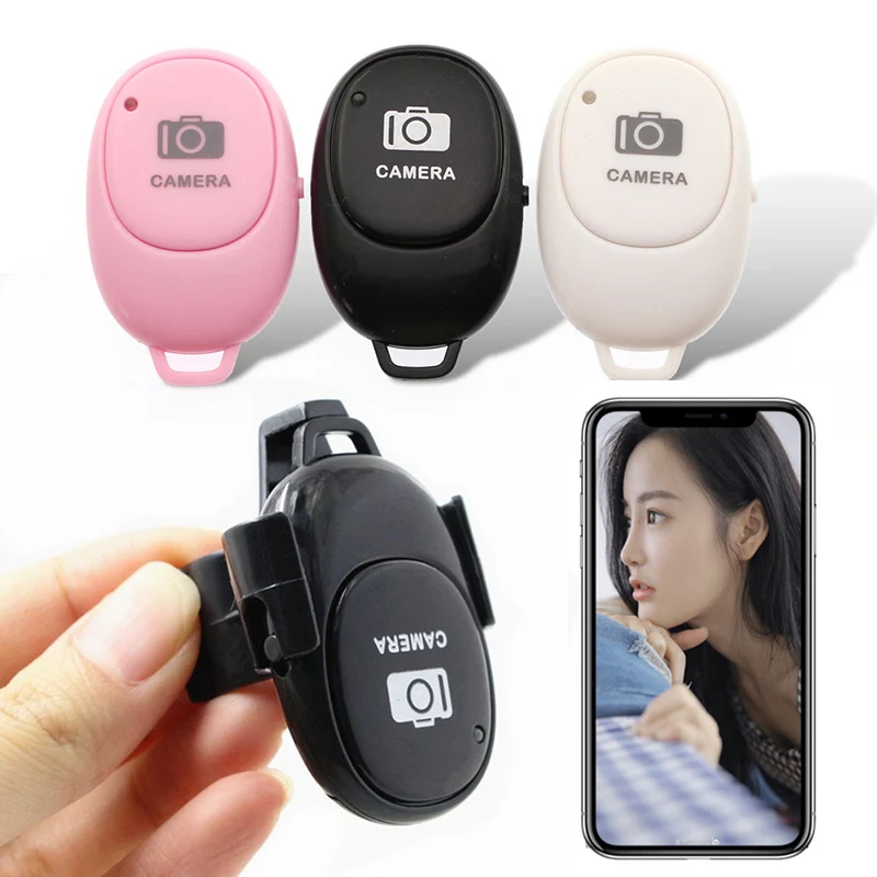Universal Wireless Bluetooth-compatible Remote Control Camera Shutter Release Selfie With Battery 1 Pcs
Universal Wireless Bluetooth-compatible Remote Control Camera Shutter Release Selfie With Battery 1 Pcs
