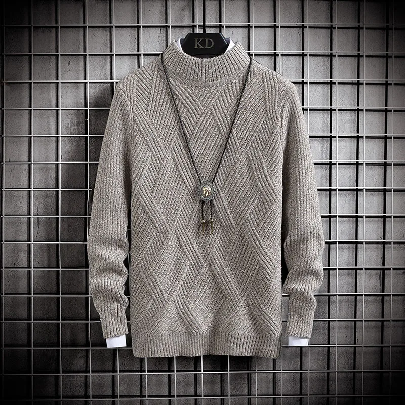 2020 Winter Men New Sweater Fashion Casual Solid Fit Knitted Pullover Male Retro Argyle Loose Knitwear Soft Warm Jumpers Tops
2020 Winter Men New Sweater Fashion Casual Solid Fit Knitted Pullover Male Retro Argyle Loose Knitwear Soft Warm Jumpers Tops