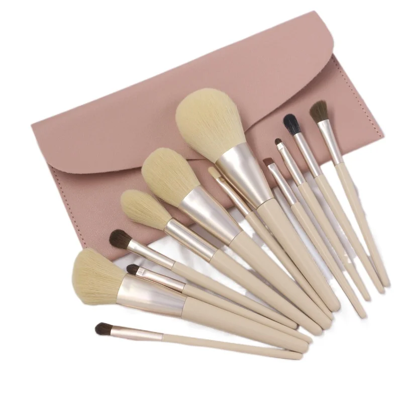 12pcs Animal Hair Wooden Handle Loose Powder Blush Eye Shadow Repair Concealer Bronzer Eyeliner Eyelashes Brush Makeup Brush Set
12pcs Animal Hair Wooden Handle Loose Powder Blush Eye Shadow Repair Concealer Bronzer Eyeliner Eyelashes Brush Makeup Brush Set