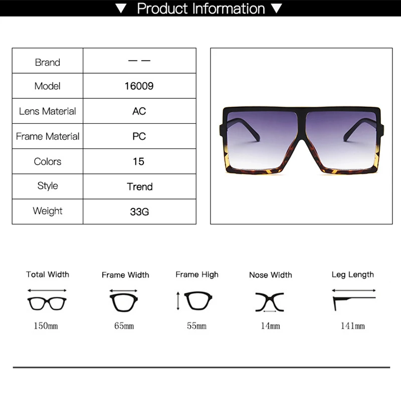 KAMMPT Europe America Square Sunglasses Women Big Frame Fashion Retro Mirrored Sun Glasses Female Vintage Designer Sunglasses 
KAMMPT Europe America Square Sunglasses Women Big Frame Fashion Retro Mirrored Sun Glasses Female Vintage Designer Sunglasses