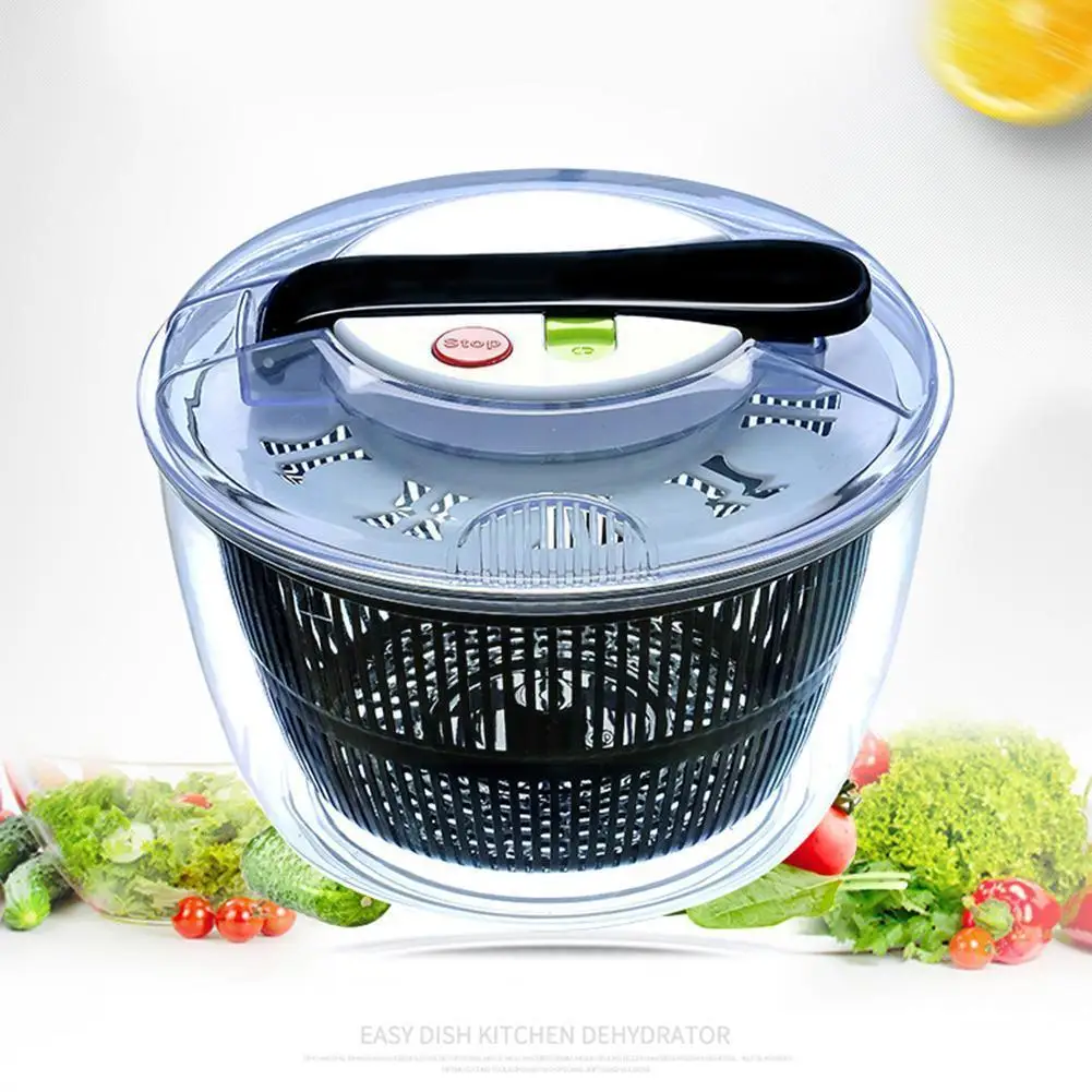 1pc Large Capacity Vegetable Dehydrator Press Type Kitchen Spinner Basket Gadge Salad Bowl Fruit Transparent Bowl Drain Saf L8n1
1pc Large Capacity Vegetable Dehydrator Press Type Kitchen Spinner Basket Gadge Salad Bowl Fruit Transparent Bowl Drain Saf L8n1