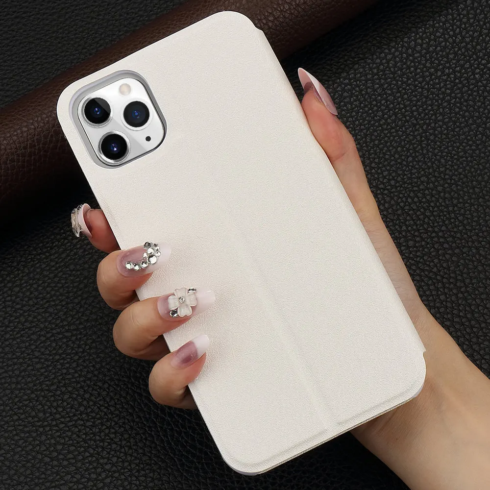 LLZ.COQUE Wallet Flip Case for Iphone 11 Pro X XS Xr Max 5 5S SE 6 6S 7 8 PLUS Glitter Rhinestone Leather Bling Diamond Cover | Мобильные