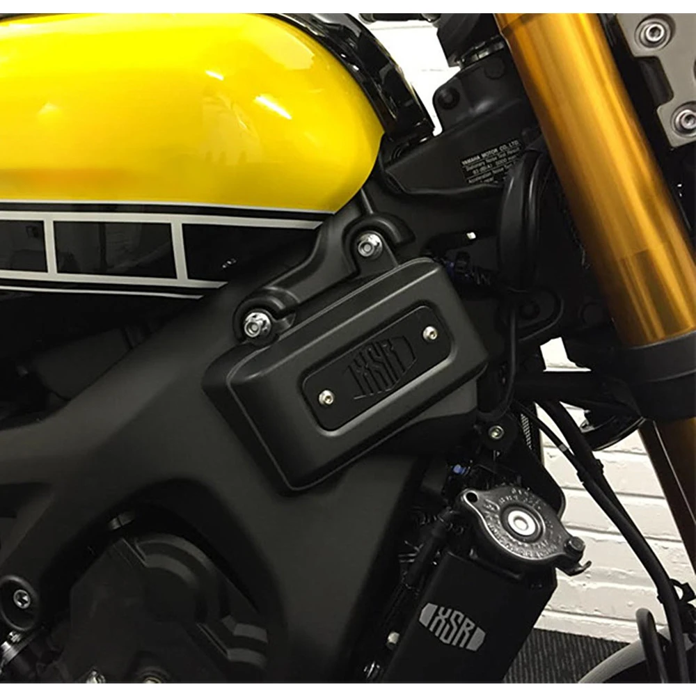 New Stainless Steel Fuse Box Top Plates Powder Coated Clutch Cover Top Black For Yamaha XSR XSR900 XSR 900 2021 2020 2019 2018 
New Stainless Steel Fuse Box Top Plates Powder Coated Clutch Cover Top Black For Yamaha XSR XSR900 XSR 900 2021 2020 2019 2018