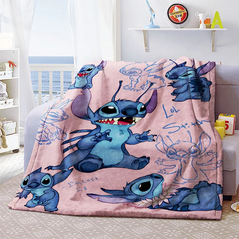Lilio & Stitch Anime Customized Blanket Plush Velvet Warm Decoration Bed Home Throw Sofa Blankets Unisex Children Boys Gifts NEW
Lilio & Stitch Anime Customized Blanket Plush Velvet Warm Decoration Bed Home Throw Sofa Blankets Unisex Children Boys Gifts NEW