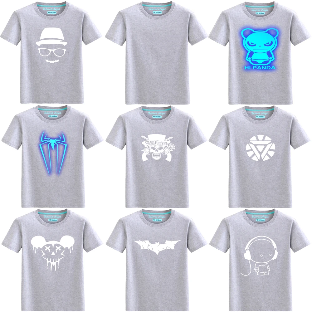 Luminous T Shirt For Kids Summer Casual Fashion Toddler Baby Tshirt Children Clothes Boys Girls Tops Teen Sportwear Glow In Dark
Luminous T Shirt For Kids Summer Casual Fashion Toddler Baby Tshirt Children Clothes Boys Girls Tops Teen Sportwear Glow In Dark