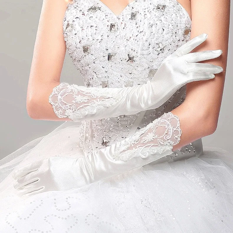 Fashion Wedding Bride Gloves Tulle Elbow Long Gloves Long Adjustable Length Bridal Sleeve Wedding Party Accessories
Fashion Wedding Bride Gloves Tulle Elbow Long Gloves Long Adjustable Length Bridal Sleeve Wedding Party Accessories