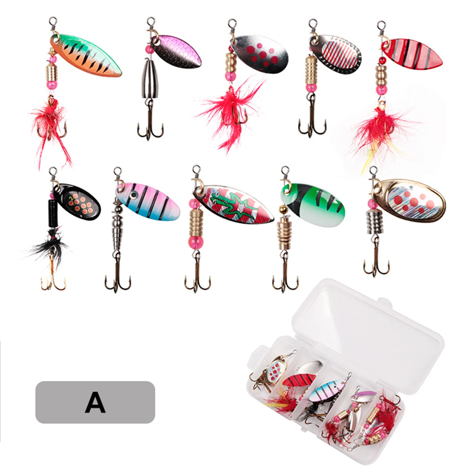 10 шт., встроенный воблер, крючки для рыболовных снастей для ловли карпа с коробкой SM
10 шт., встроенный воблер, крючки для рыболовных снастей для ловли карпа с коробкой SM