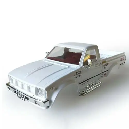 HG 1/10 RC ABS Plastic White Car Shell for P407 4*4 Pickup Model Racing Crawler TH04849-SMT2 | Игрушки и хобби