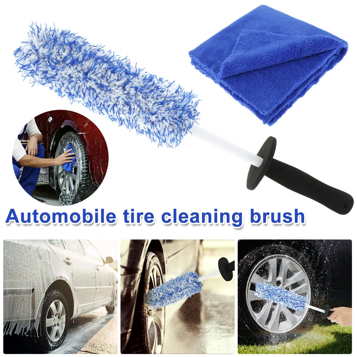Car Wash Super Microfiber Premium Wheels Brush Non-Slip Handle Easy To Cleaning Rims Spokes Wheel Barrel Brake Caliper
Car Wash Super Microfiber Premium Wheels Brush Non-Slip Handle Easy To Cleaning Rims Spokes Wheel Barrel Brake Caliper