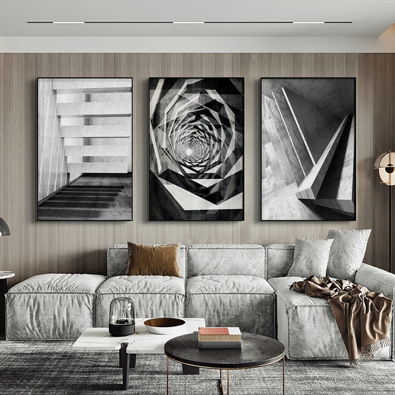 Nordic Black White art wall art Canvas Painting posters Prints Abstract building Picture for Living Room Morden Home Decor
Nordic Black White art wall art Canvas Painting posters Prints Abstract building Picture for Living Room Morden Home Decor