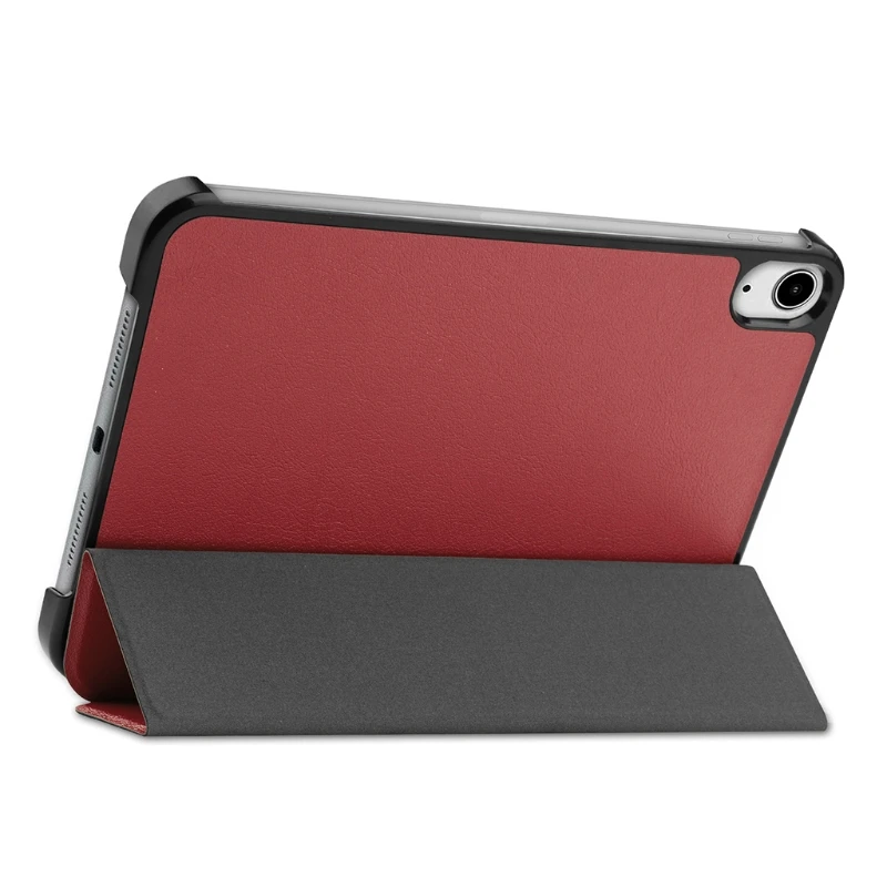 67JA PU Leather Trifold Tablet Protective Case w/ Solid Color for ipad Mini 6 Auto Wake/Sleep Function Slim Fit Smart Covers
67JA PU Leather Trifold Tablet Protective Case w/ Solid Color for ipad Mini 6 Auto Wake/Sleep Function Slim Fit Smart Covers