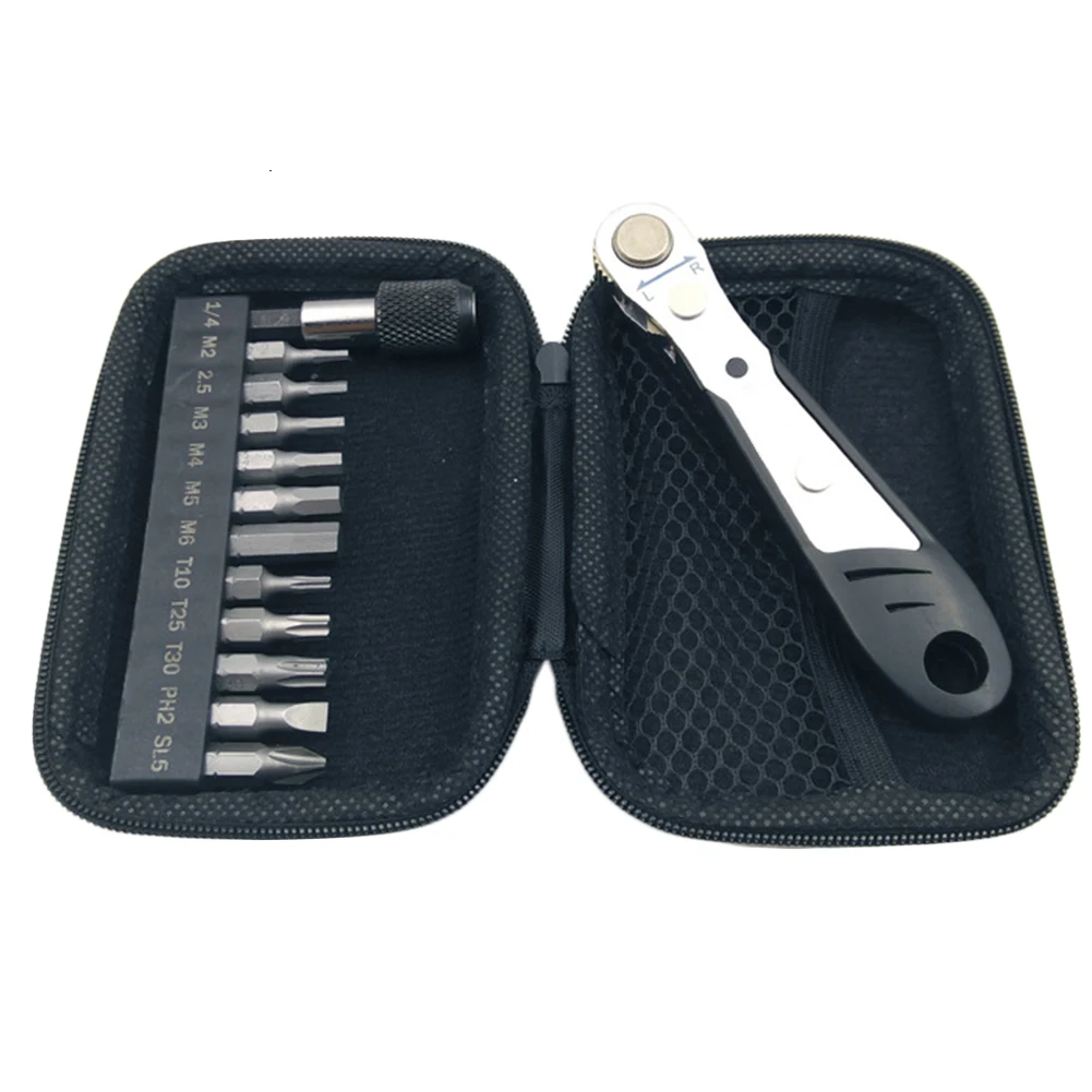 Mountain Bike Ratchet Wrench Cycling Allen Key Bike Multitool Tools Socket Set Bicycle Repairing Kit Accessories With Bag
Mountain Bike Ratchet Wrench Cycling Allen Key Bike Multitool Tools Socket Set Bicycle Repairing Kit Accessories With Bag