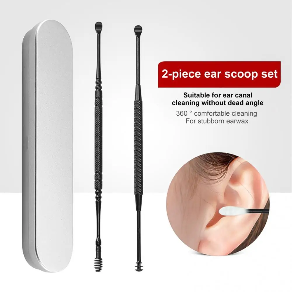Earpick Unisex Portable Stainless Steel Ear Wax Removal Curette for Home Ear Wax Removal Curette Earwax Cleaning Spoon
Earpick Unisex Portable Stainless Steel Ear Wax Removal Curette for Home Ear Wax Removal Curette Earwax Cleaning Spoon