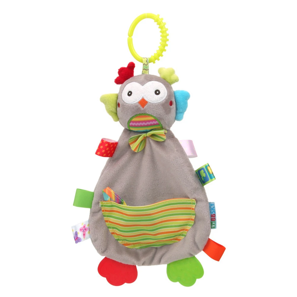 Soft Skin-friendly Cartoon Comfort Towel Baby Rattle Toys for Visual Training Soft Blanket Stuffed Sleep Soothe Toy
Soft Skin-friendly Cartoon Comfort Towel Baby Rattle Toys for Visual Training Soft Blanket Stuffed Sleep Soothe Toy