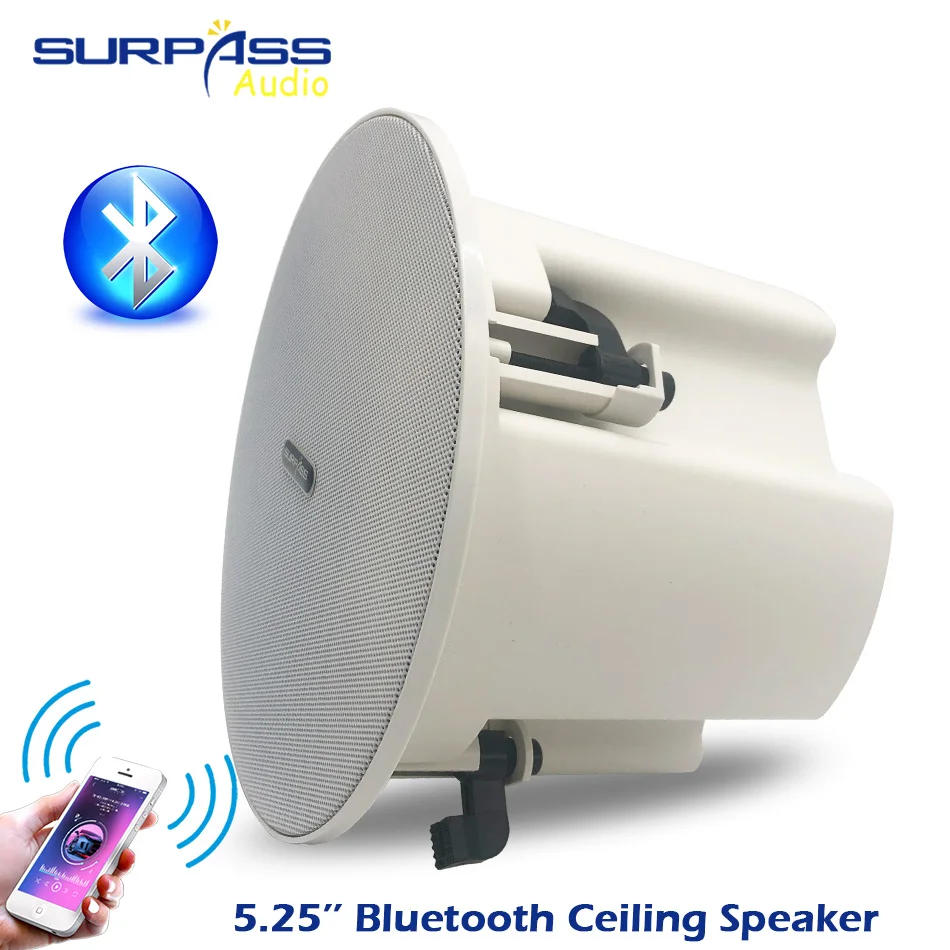 Задняя крышка Bluetooth потолочный динамик 8 Ом Умные наушники RMS 15 Вт пиковая