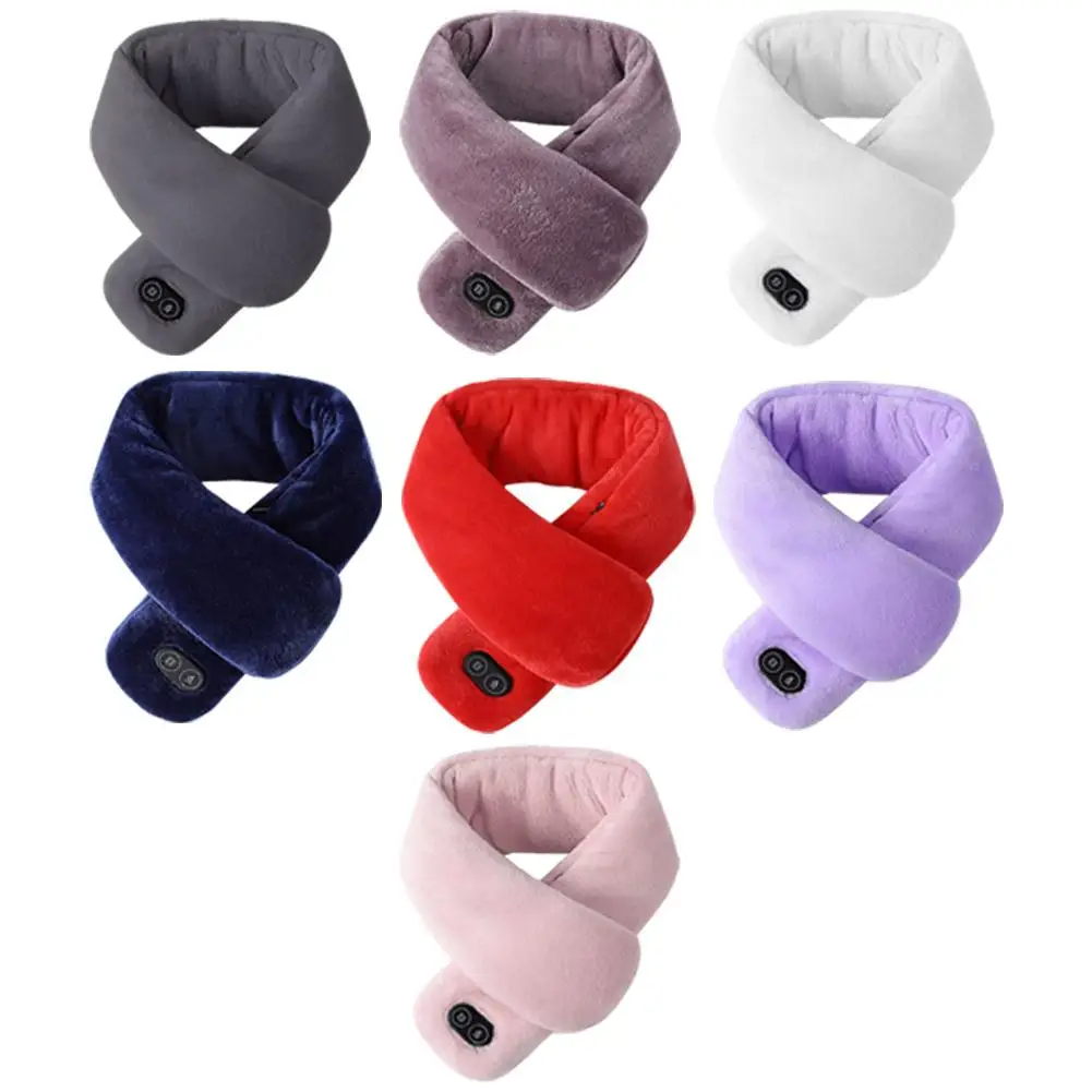 Heat Massage Winter Scarves For Men And Women Heated Scarf Vibration Massage Neckerchief Intelligent Heating Solid For Winter
Heat Massage Winter Scarves For Men And Women Heated Scarf Vibration Massage Neckerchief Intelligent Heating Solid For Winter