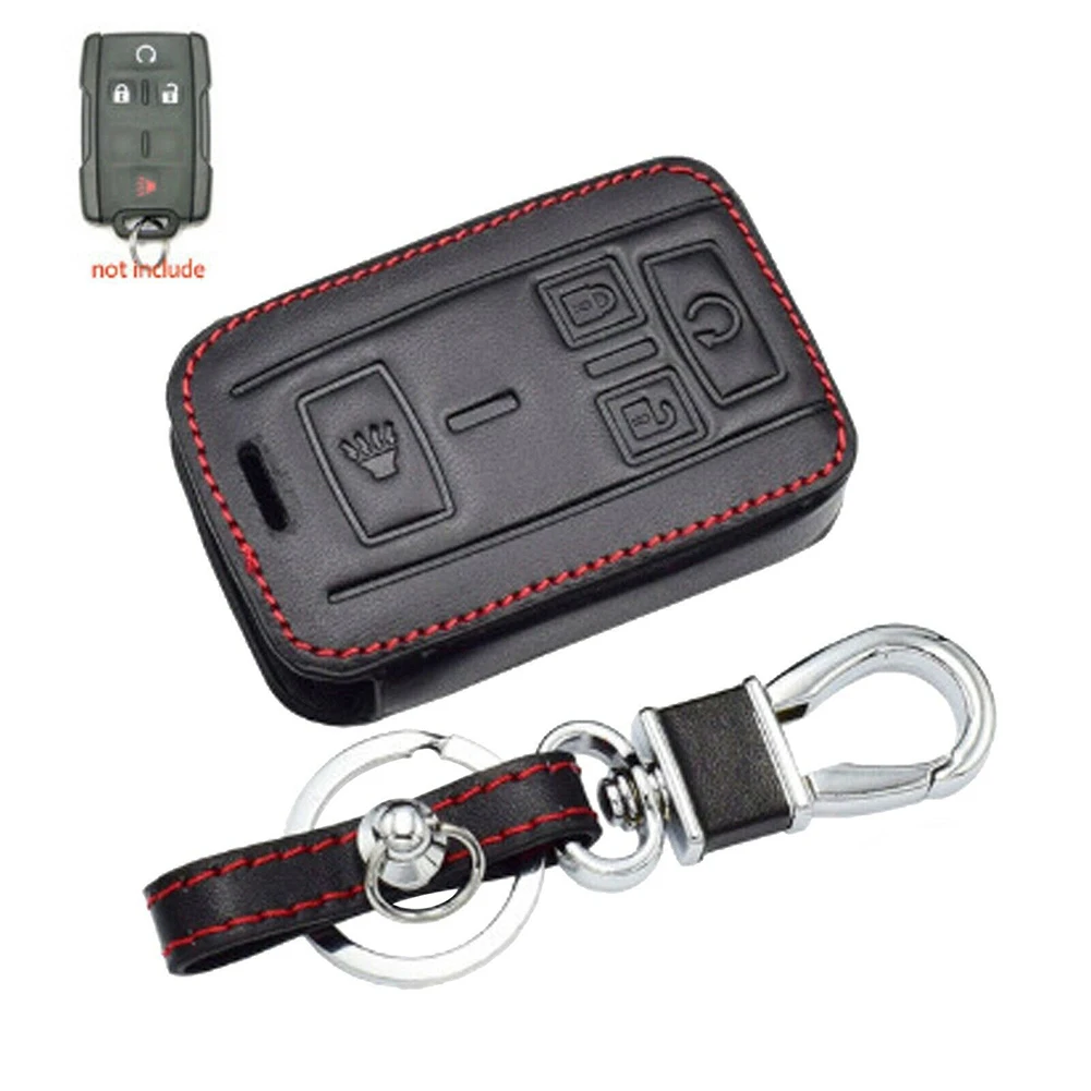 1 Set Car Interior Replacement Accessories For GMC Sierra Silverado Key Fob Cover PU Leather Case With Keychain
1 Set Car Interior Replacement Accessories For GMC Sierra Silverado Key Fob Cover PU Leather Case With Keychain