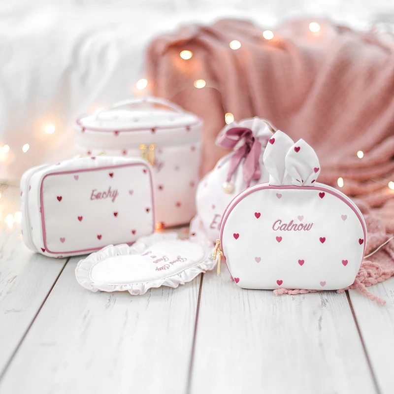 Portable Makeup Storage Bag Set Cartoon Waterproof Food Zipper Storage Bag Tote Pink Reusable Bolsa Feminina Home Items BF50SB
Portable Makeup Storage Bag Set Cartoon Waterproof Food Zipper Storage Bag Tote Pink Reusable Bolsa Feminina Home Items BF50SB