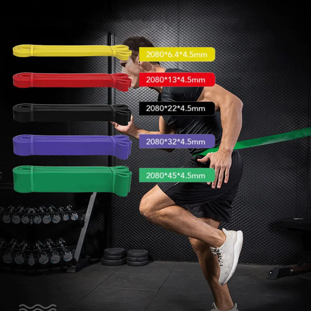 Fitness Rubber Bands Resistance Band Unisex 2080mm Yoga Elastic Bands Loop Expander for Exercise Sports Equipment
Fitness Rubber Bands Resistance Band Unisex 2080mm Yoga Elastic Bands Loop Expander for Exercise Sports Equipment