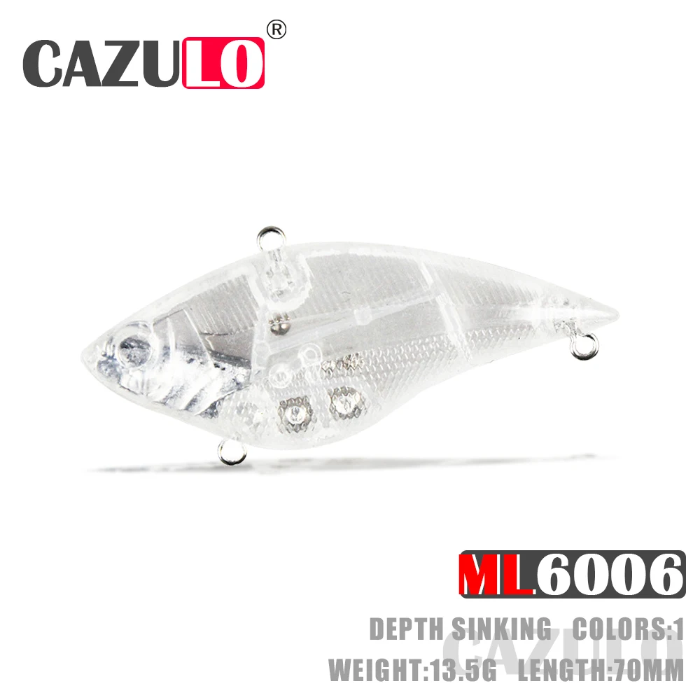 Fishing Accessories Lure Blank Unpainted Lures Vibration Weights 13.5g Diy Sinking Isca Artificial Peche A La Carpe Fish Leurre
Fishing Accessories Lure Blank Unpainted Lures Vibration Weights 13.5g Diy Sinking Isca Artificial Peche A La Carpe Fish Leurre