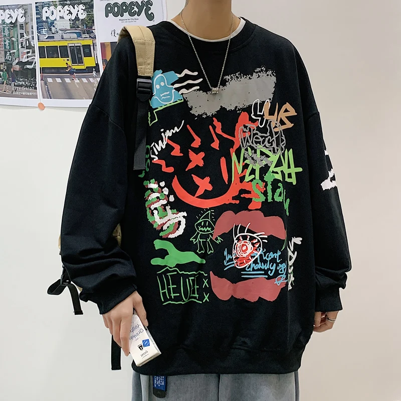 Autumn Spring 2021 Hoodies Sweatshirt For Men's Black Loose Hip Hop Punk Pullover Streetwear Casual Fashion Clothes OVERSize 5XL
Autumn Spring 2021 Hoodies Sweatshirt For Men's Black Loose Hip Hop Punk Pullover Streetwear Casual Fashion Clothes OVERSize 5XL