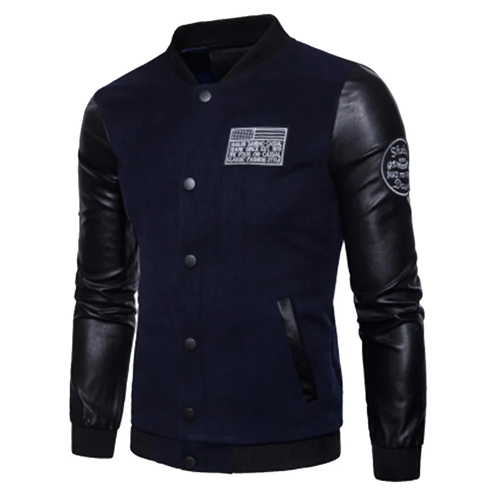 Autumn and Winter large size men's jacket windproof woolen patchwork coat cotton warm windbreaker coat baseball suit
Autumn and Winter large size men's jacket windproof woolen patchwork coat cotton warm windbreaker coat baseball suit