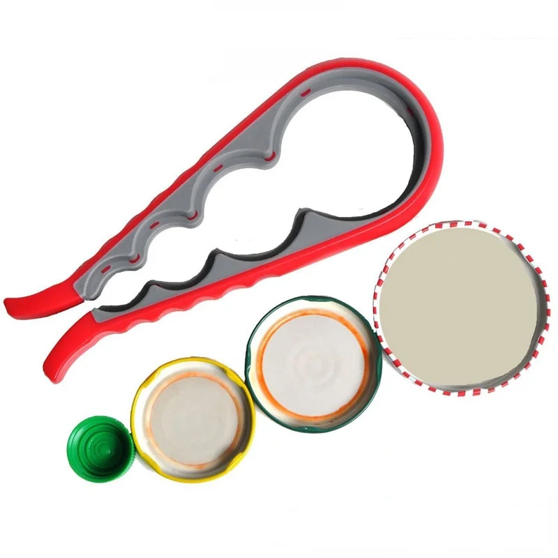 1Pc 4 In 1 Can Opener Manual Non-slip Twist Cap Bottle Launcher Opener Lid Screw Jam Bottle Opener Kitchen Suppliles
1Pc 4 In 1 Can Opener Manual Non-slip Twist Cap Bottle Launcher Opener Lid Screw Jam Bottle Opener Kitchen Suppliles