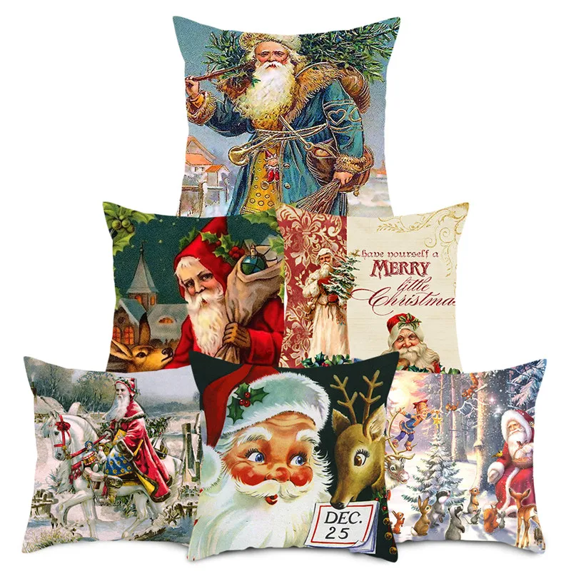 Fuwatacchi 2pcs Christmas Tree Photo Cushion Cover New Xmas Santa Claus Throw Pillowcases Decorations for Home Sofa Pillow Cover
Fuwatacchi 2pcs Christmas Tree Photo Cushion Cover New Xmas Santa Claus Throw Pillowcases Decorations for Home Sofa Pillow Cover