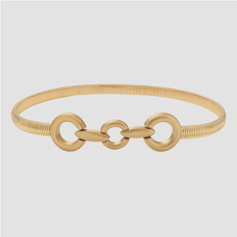 Miwens Za Unique Metallic Elasticated Belt For Women Vintage Gold Maxi Square Hook Fastening Belts Textured Metal Buckle Belts
Miwens Za Unique Metallic Elasticated Belt For Women Vintage Gold Maxi Square Hook Fastening Belts Textured Metal Buckle Belts