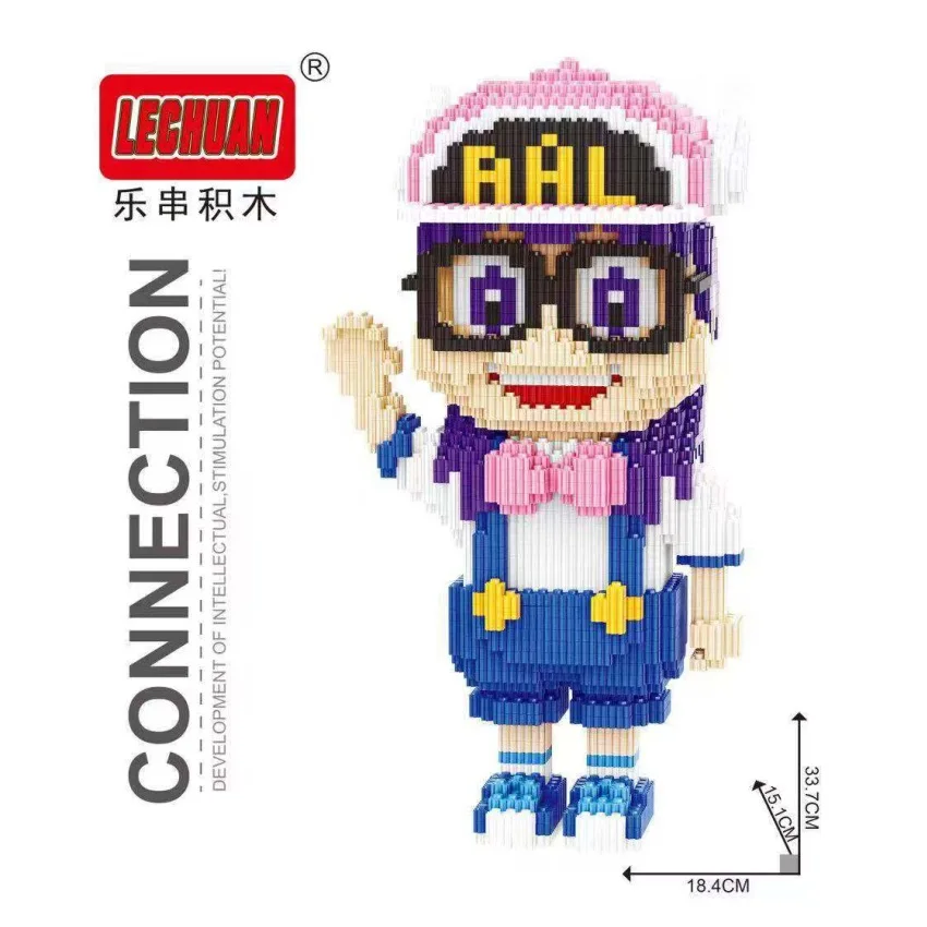 Аниме соединительные блоки большой размер Arale модель мультфильм строительные блоки brinquedos образовательные детские игрушки подарки на день ...
Аниме соединительные блоки большой размер Arale модель мультфильм строительные блоки brinquedos образовательные детские игрушки подарки на день ...