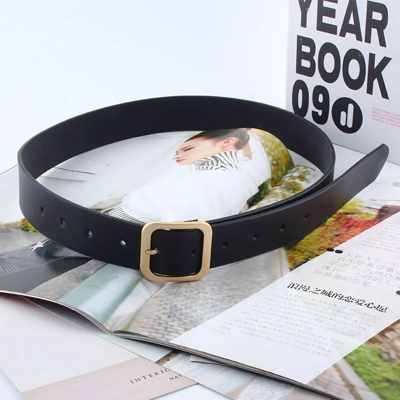 2020 New Pattern Black Waist Belt Square Buckle Faux Leather Women Luxury Dress Pants Decorative Wide Strap
2020 New Pattern Black Waist Belt Square Buckle Faux Leather Women Luxury Dress Pants Decorative Wide Strap