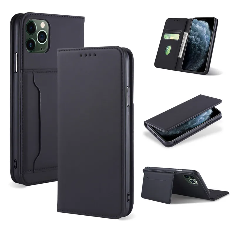Leather Flip Case Cover For iPhone 6 7 8 Plus X XS XR 11 Pro Max 12 Wallet Case Bus Card Slots Shockproof Flip Shell
Leather Flip Case Cover For iPhone 6 7 8 Plus X XS XR 11 Pro Max 12 Wallet Case Bus Card Slots Shockproof Flip Shell