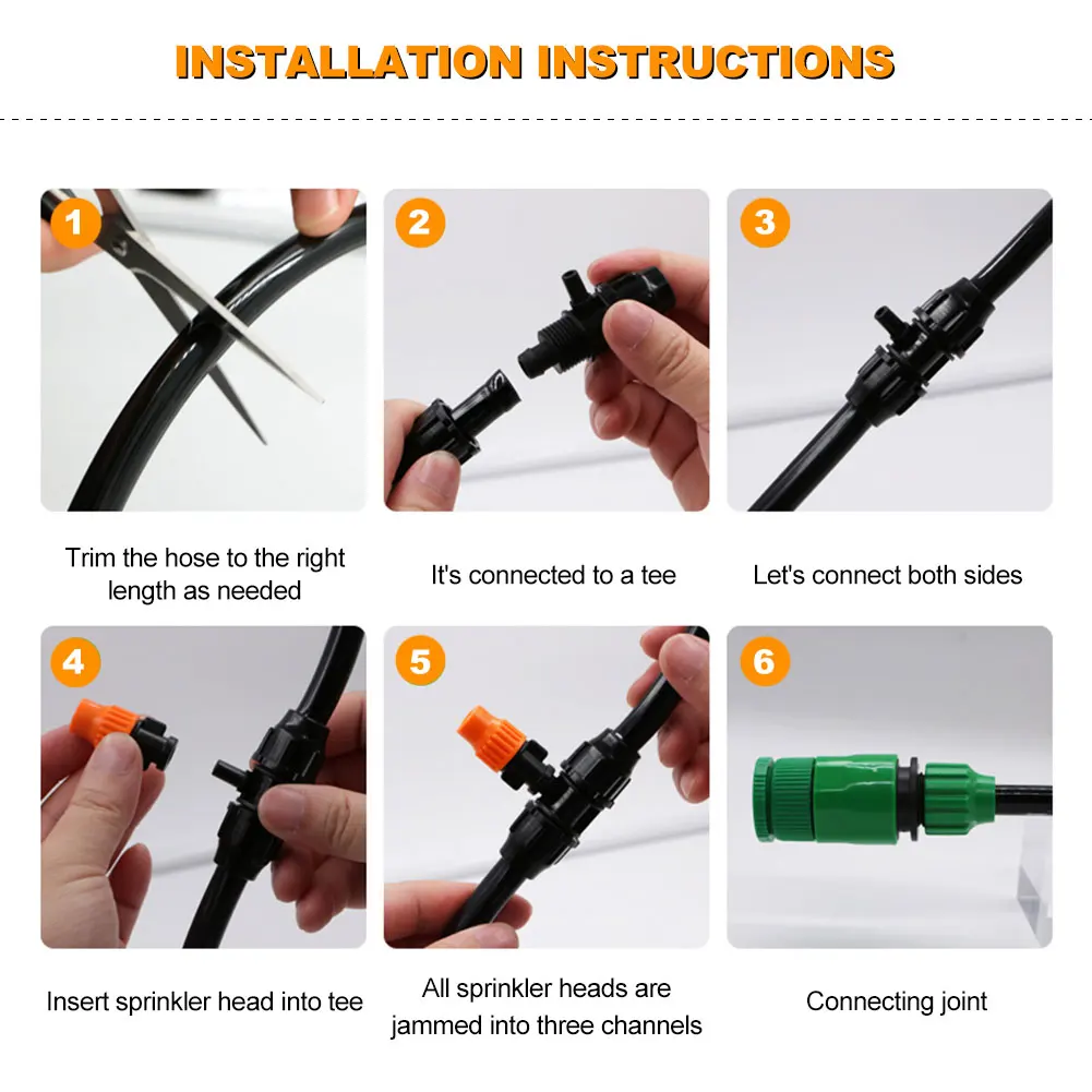 Spray Nozzle for Watering Flowers Automatic Spray System Household Watering Spray
Spray Nozzle for Watering Flowers Automatic Spray System Household Watering Spray