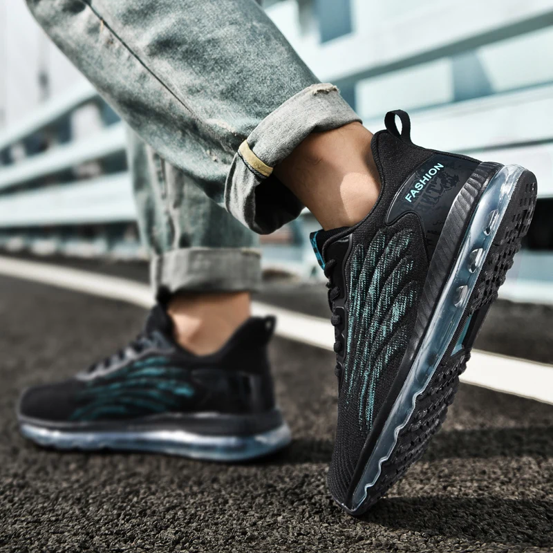 2021 Men's Fashion Sneakers Light Breathable Damping Air Cushion Running Shoes Personality Joker Simple Leisure Shoes
2021 Men's Fashion Sneakers Light Breathable Damping Air Cushion Running Shoes Personality Joker Simple Leisure Shoes