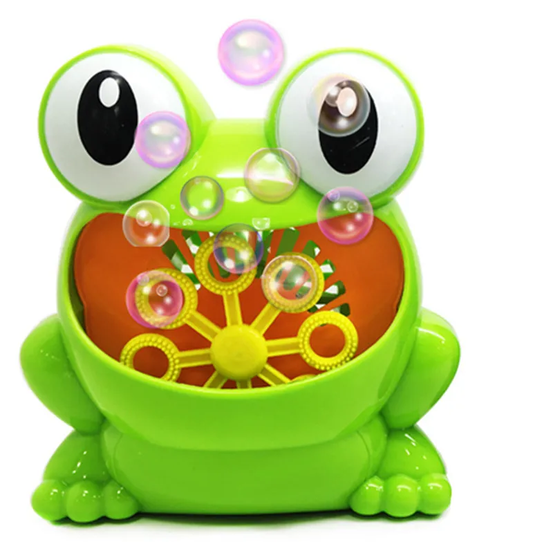Creative Cute Frog Automatic Bubble Machine Funny Blower Maker Party Summer Outdoor Bubbles Toy for Kids
Creative Cute Frog Automatic Bubble Machine Funny Blower Maker Party Summer Outdoor Bubbles Toy for Kids