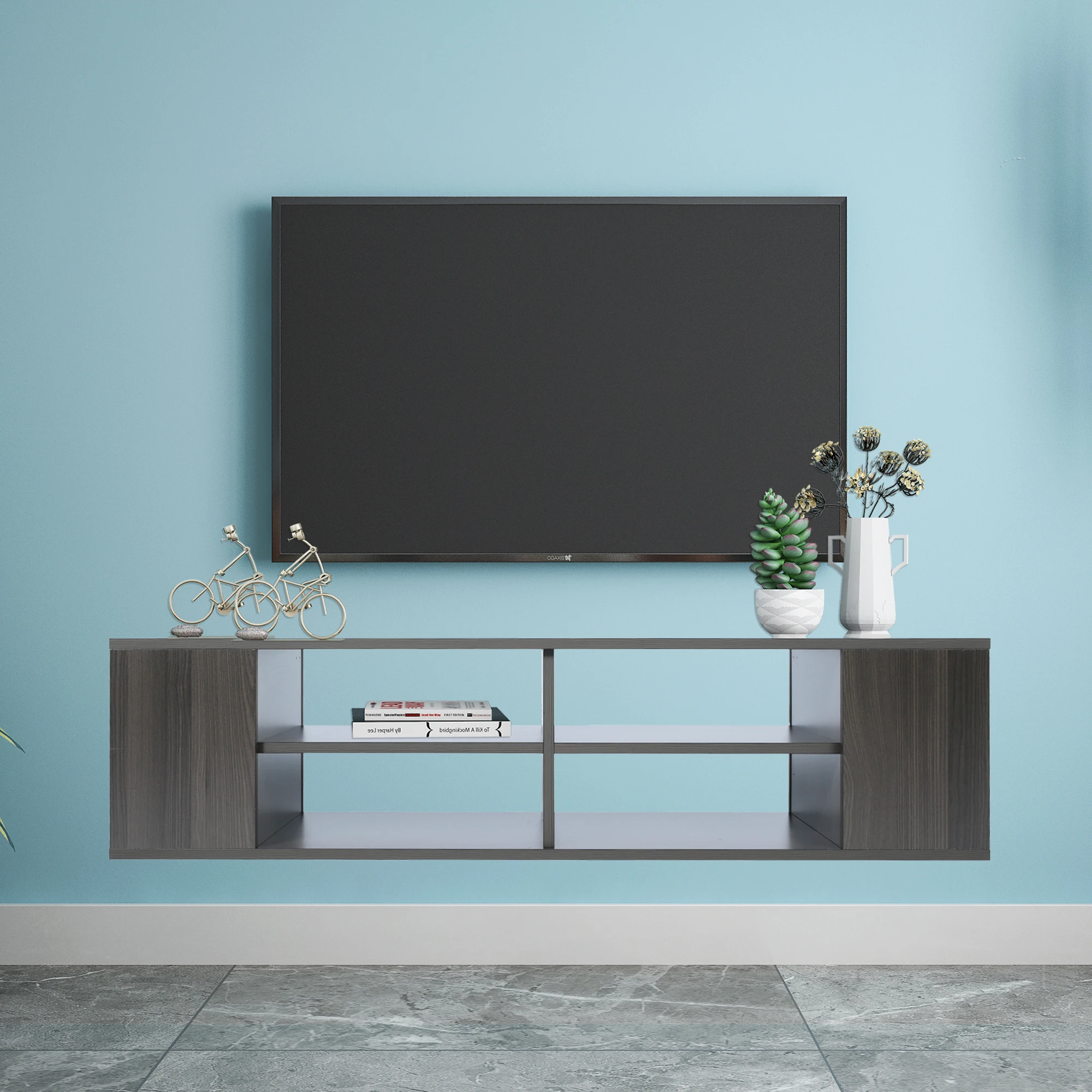 Настенный медиа-консоль 120x40x30 см, подставка для телевизора, подставка для шкафа, регулируемая по высоте полка из дуба/коричневого/орехового ...
Настенный медиа-консоль 120x40x30 см, подставка для телевизора, подставка для шкафа, регулируемая по высоте полка из дуба/коричневого/орехового ...