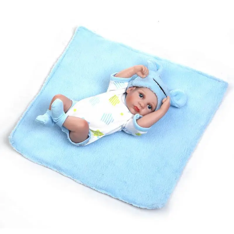 Симпатичные Близнецы Reborn Baby Doll Реалистичная силиконовая виниловая Детская кукла
